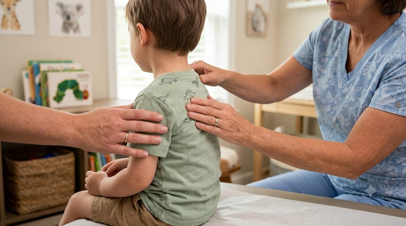 The Retreat Chiropractic & Wellness — interactive image with 2 clickable hotspots