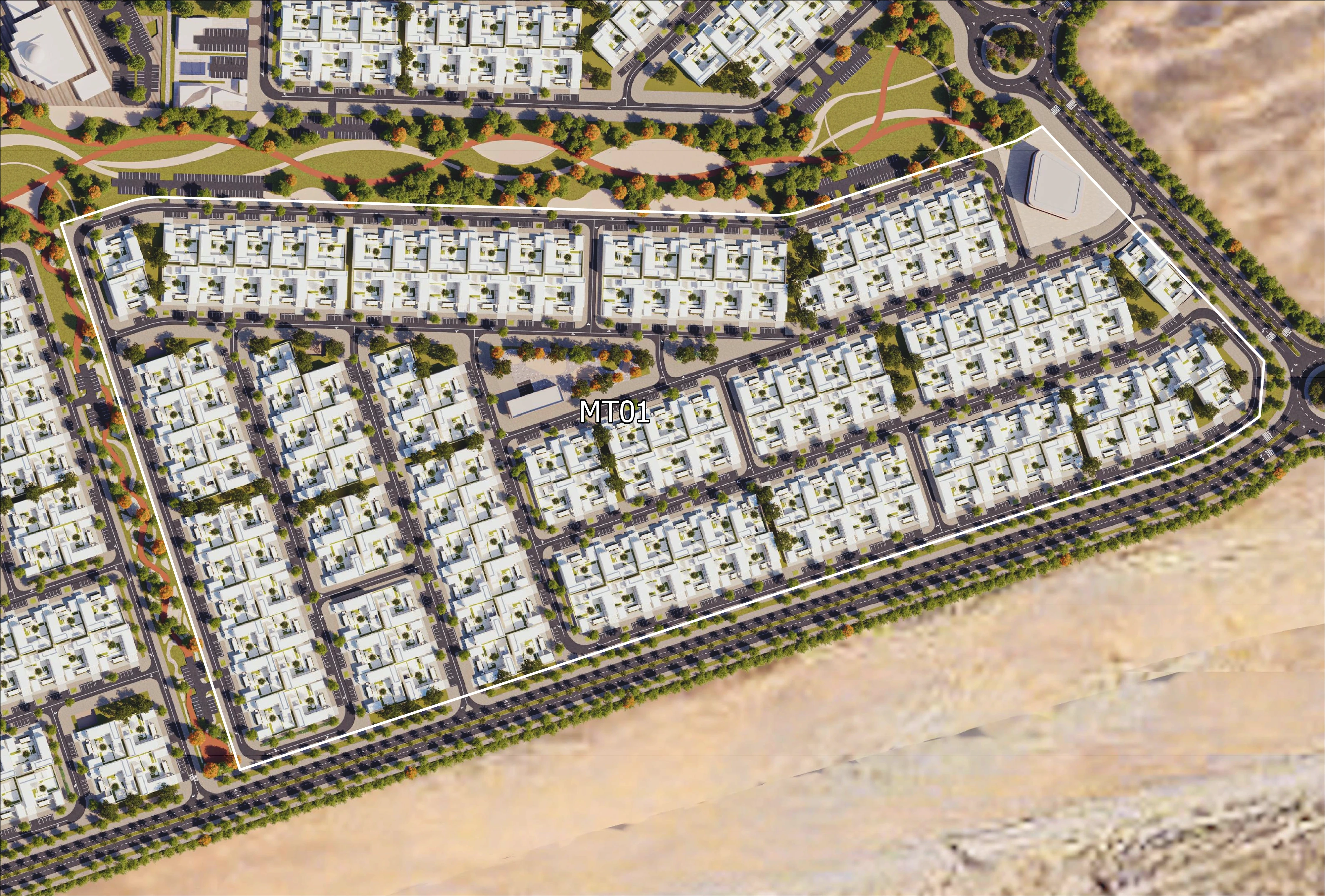 Sample HVAC Map — interactive image with 4 clickable hotspots