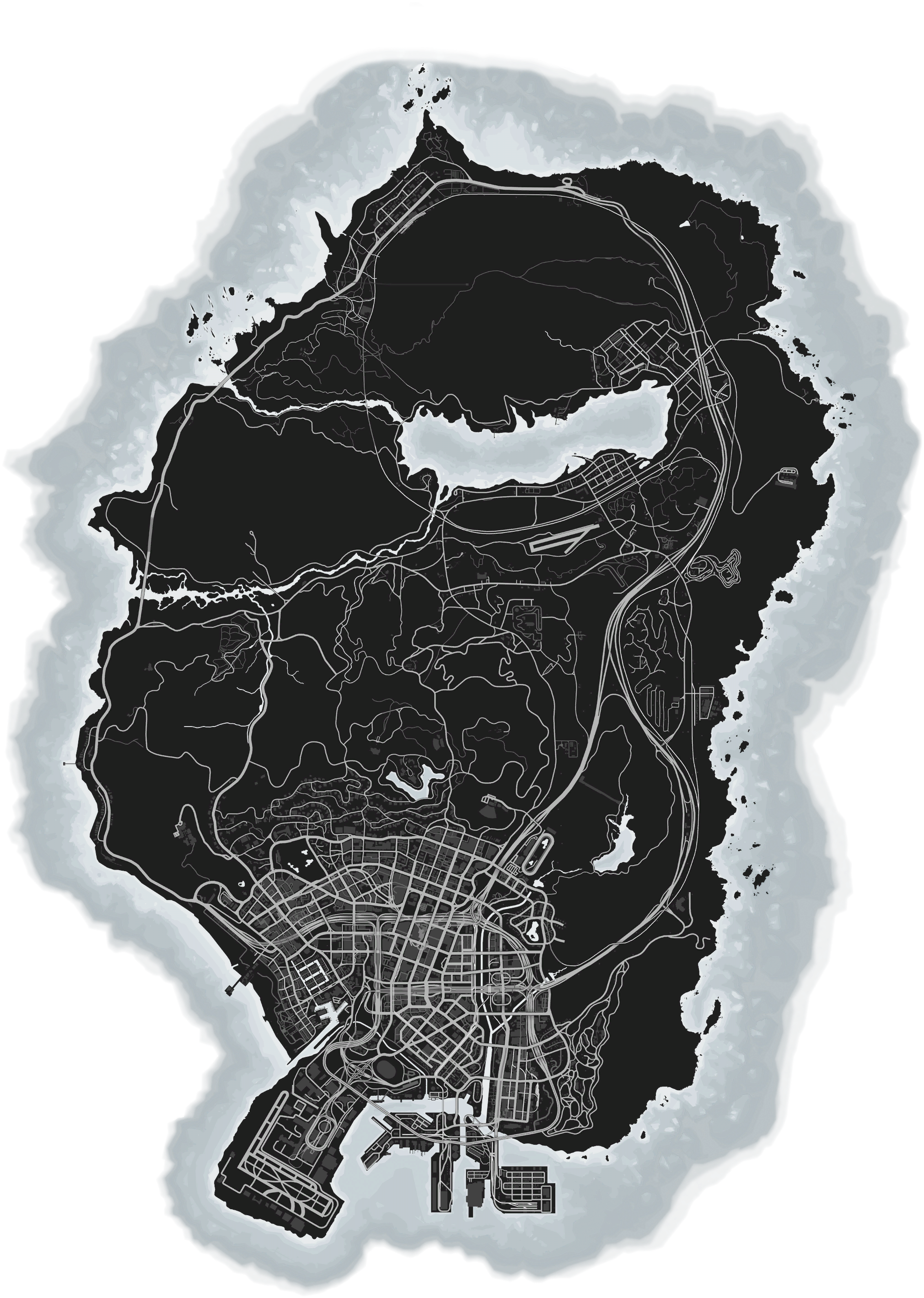 Sample HVAC Map — interactive image with 4 clickable hotspots